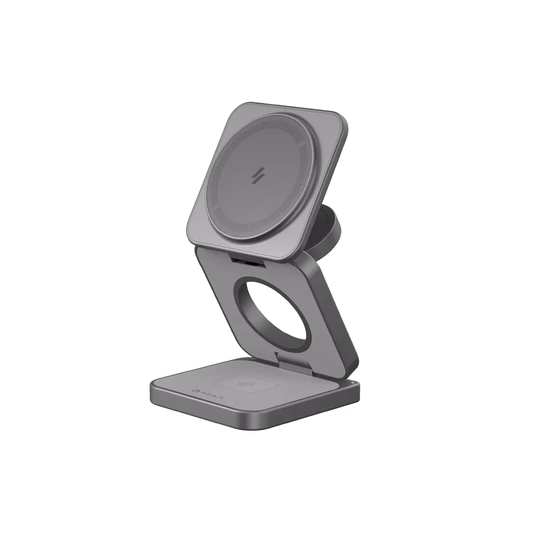 Adam Elements Mag 3 Pro Qi2 Wireless Charger 3in1 - Grey