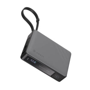 GRAVITY PowerBank 10KmAh 30WPD-USBC Integrated Cable-Grey