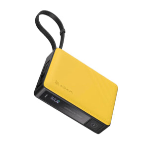 GRAVITY PowerBank 10KmAh 30WPD-USBC Integrated Cable-Yellow