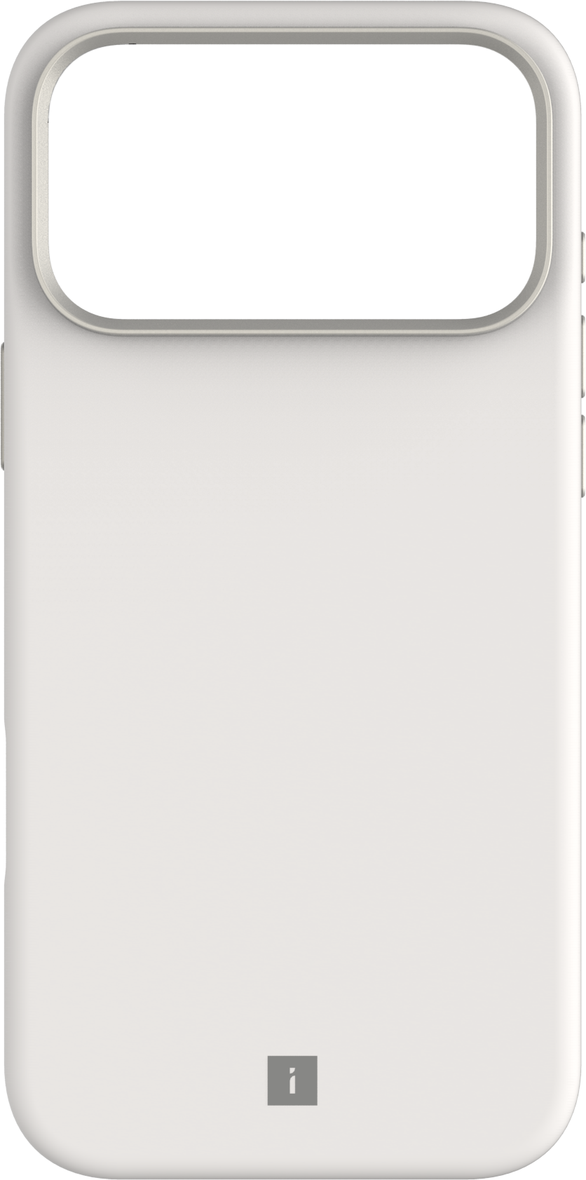iConic MagSafe Silicone Case iPhone 17 Pro Max - Cream