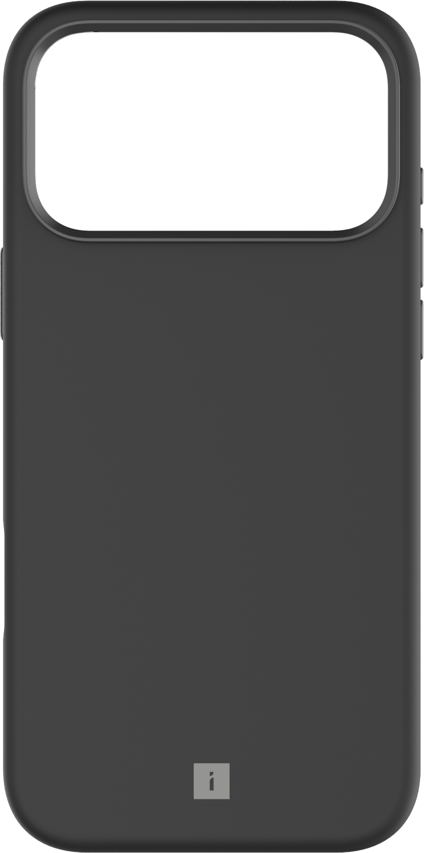 iConic MagSafe Silicone Case iPhone 17 Pro Max - Black