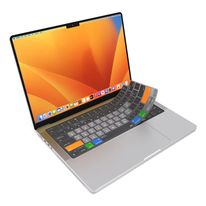 JCPal Verskin SiliconeKeyboard Shortcut-Hebrew MacOS Layout