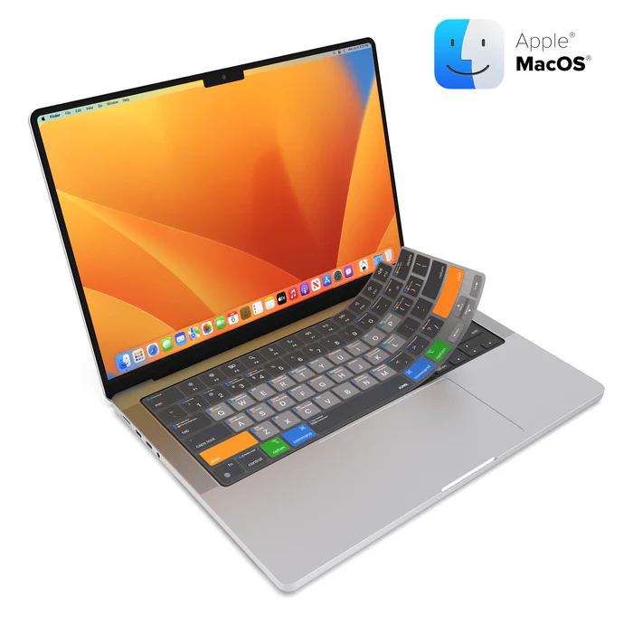 JCPal Verskin SiliconeKeyboard Shortcut-Hebrew MacOS Layout