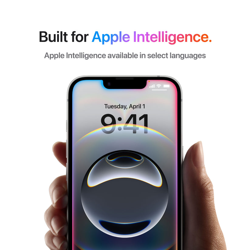 Built for Apple Intelligence. Apple Intelligence available in select languages