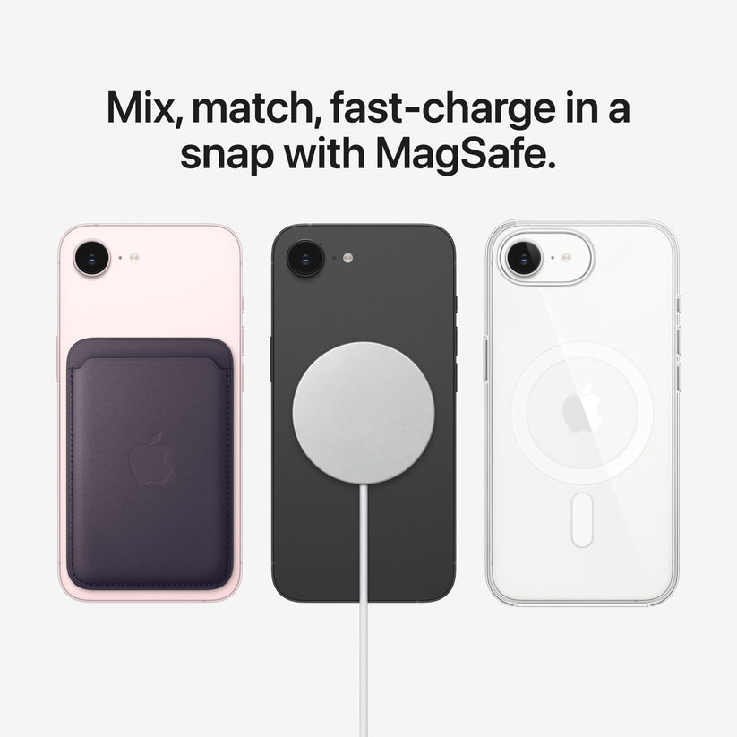Mix, match, fast-charge in a snap with MagSafe.