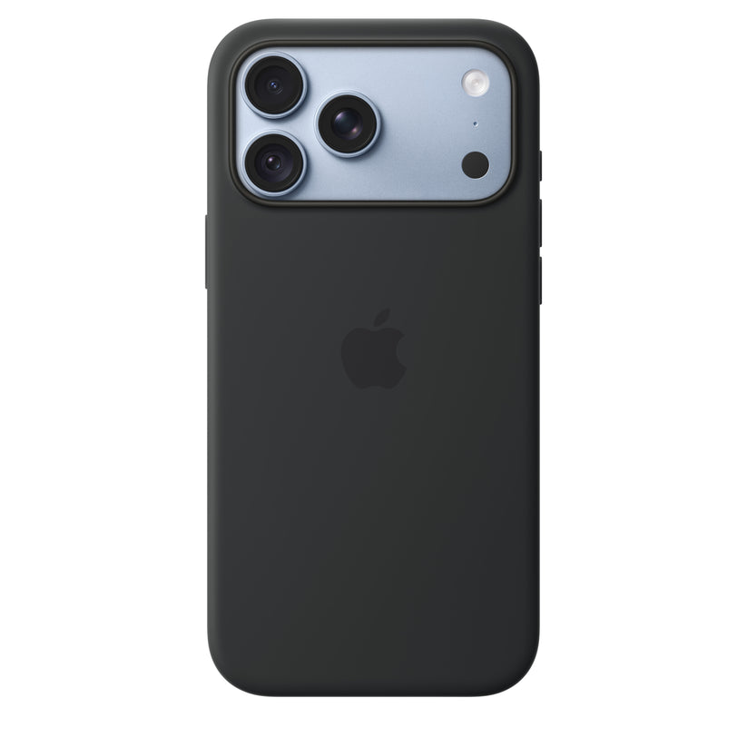 iPhone 18 Pro Max Silicone Case with MagSafe - Black