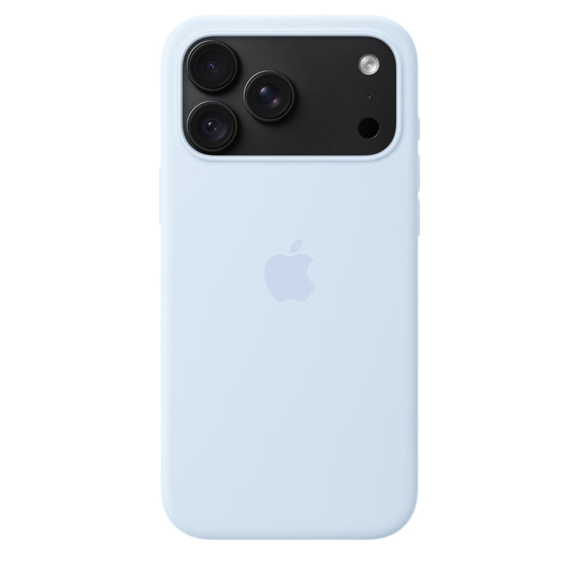 iPhone 18 Pro Max Silicone Case with MagSafe - Crisp Blue
