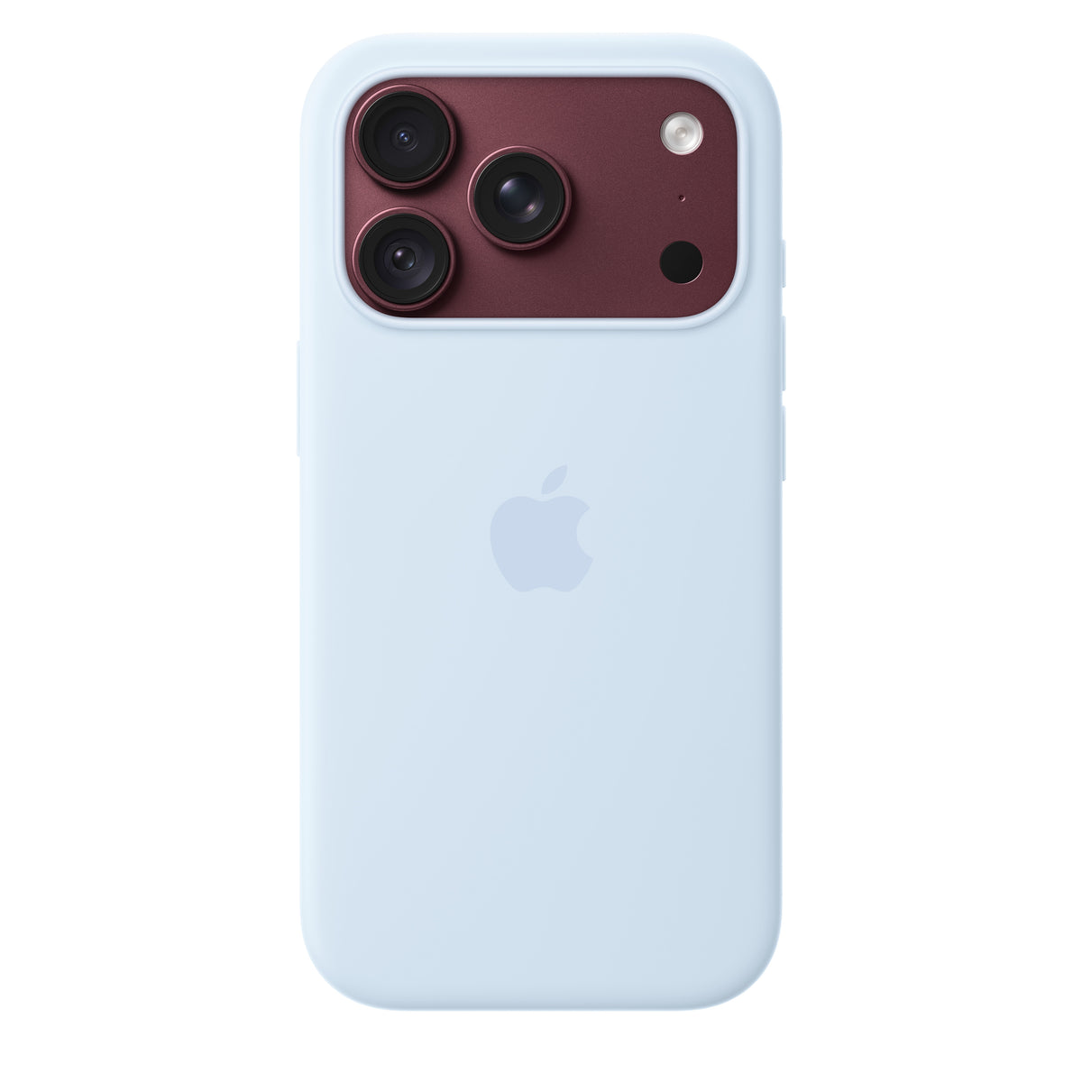 iPhone 18 Pro Silicone Case with MagSafe - Crisp Blue