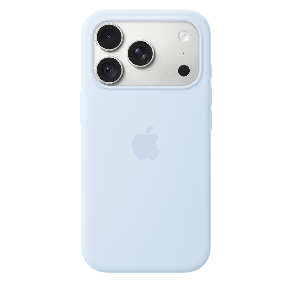 iPhone 18 Pro Silicone Case with MagSafe - Crisp Blue