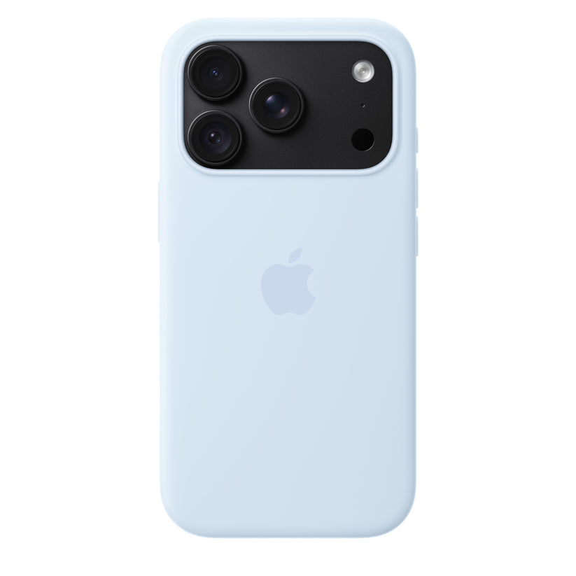 iPhone 18 Pro Silicone Case with MagSafe - Crisp Blue