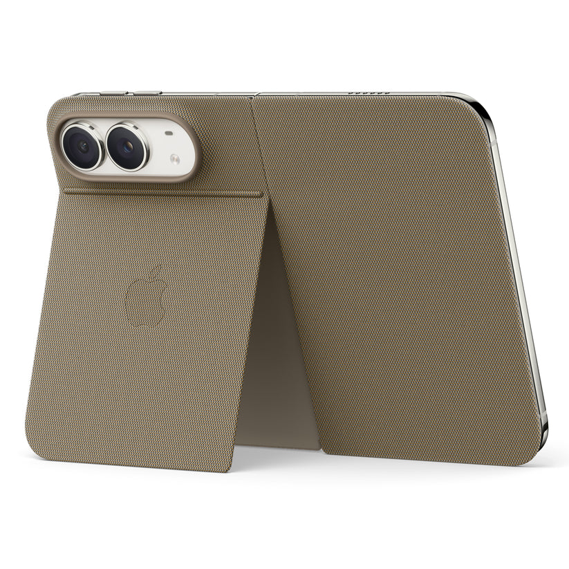 iPhone Duo Folio with Kickstand - Taupe