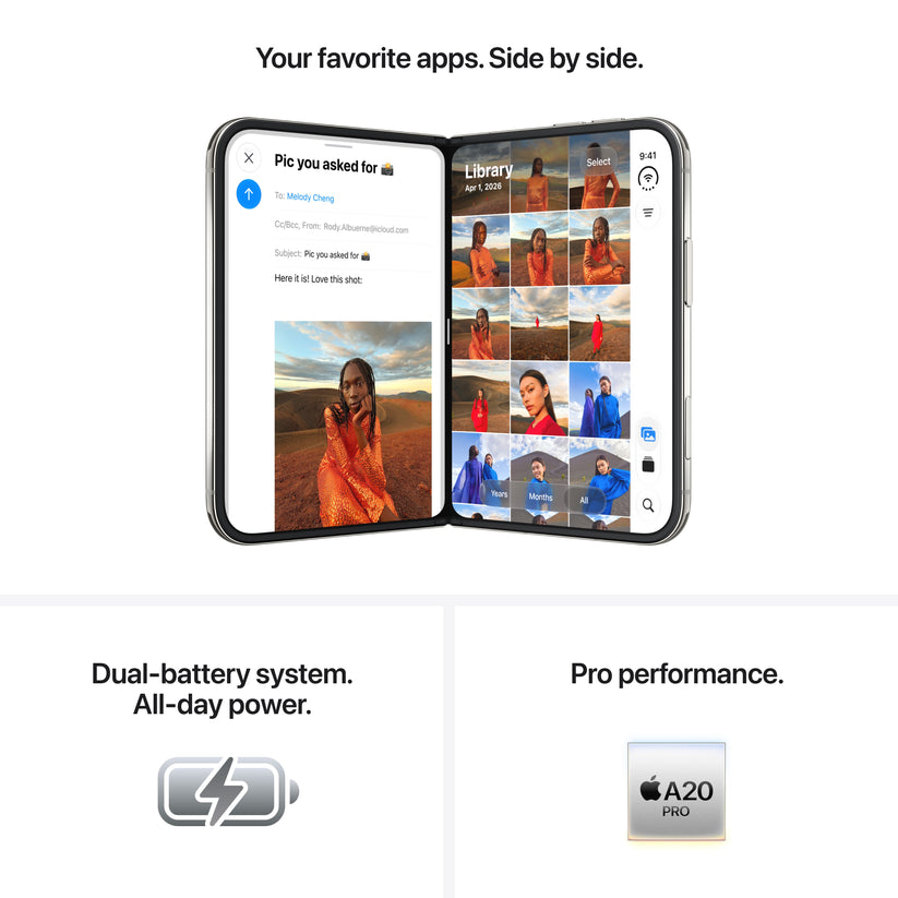 iPhone Duo 256GB Star White