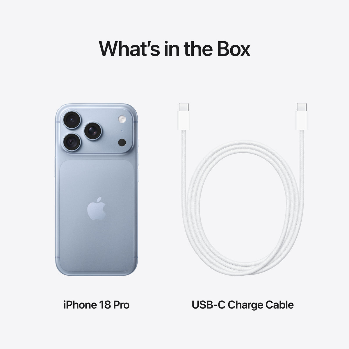 iPhone 18 Pro 256GB Glacier