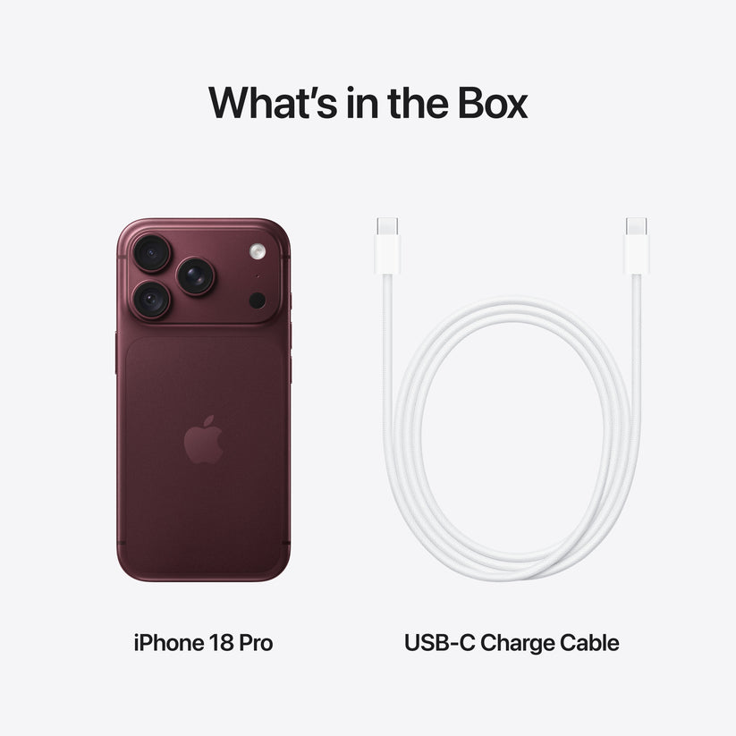 iPhone 18 Pro 2TB Burgundy