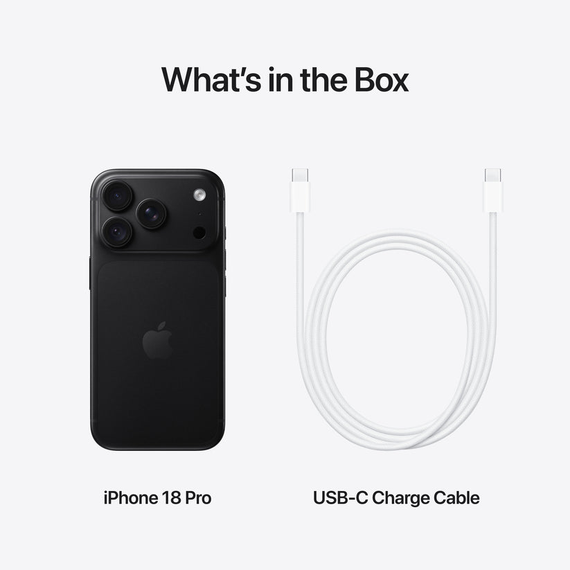 iPhone 18 Pro 512GB Black