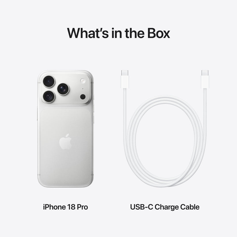 iPhone 18 Pro 1TB Silver