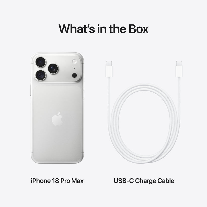 iPhone 18 Pro Max 512GB Silver