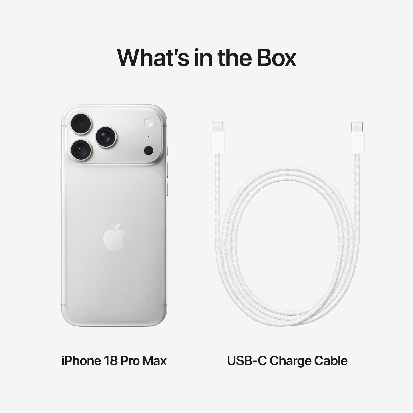 iPhone 18 Pro Max 1TB Silver