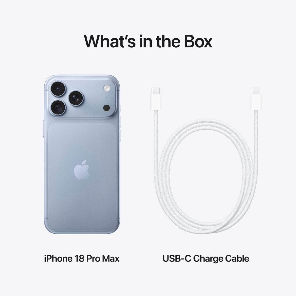 iPhone 18 Pro Max 2TB Glacier