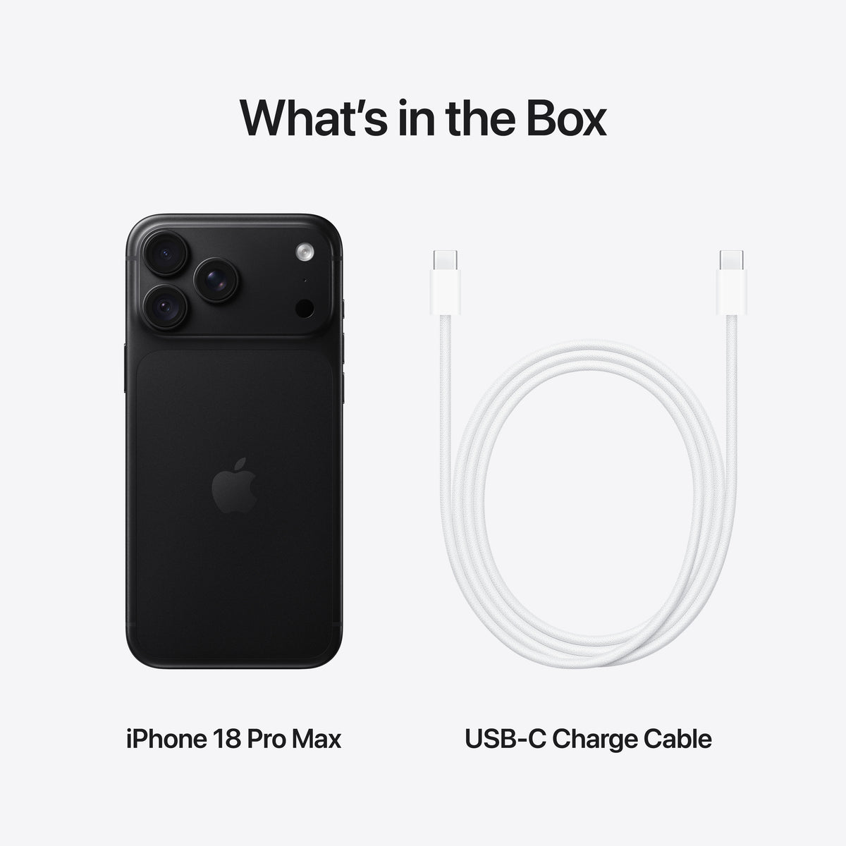 iPhone 18 Pro Max 256GB Black