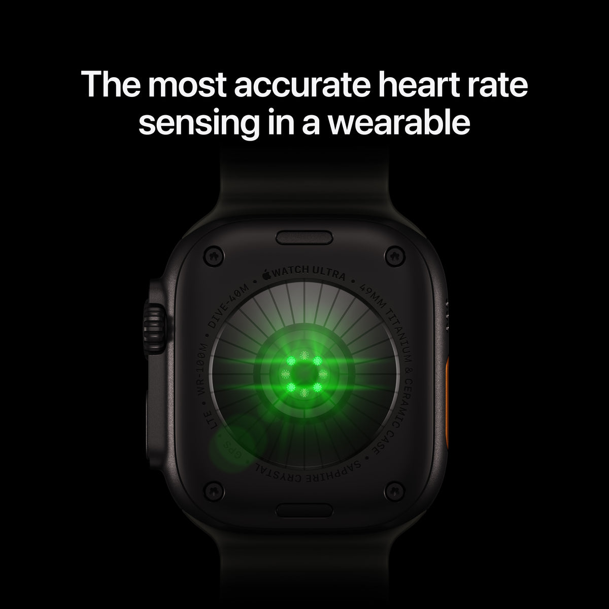 Apple Watch Ultra 4 GPS + Cellular 49mm Black Titanium Case with Black Titanium Milanese Loop - L