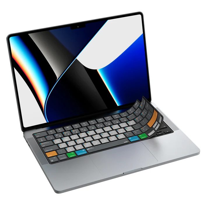 JCPal Verskin SiliconeKeyboard Shortcut-Hebrew MacOS Layout