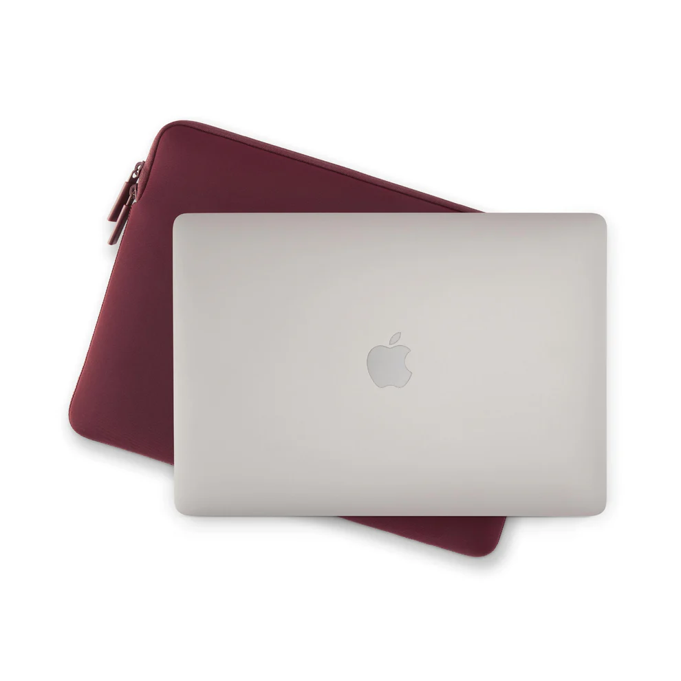 PIPETTO MacBook 13/14  Classic Fit Sleeve - Burgundy