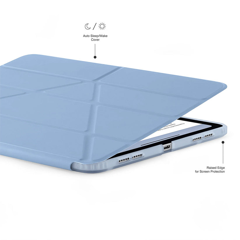 iPad 10thGen Origami No1Original Case-Light Blue
