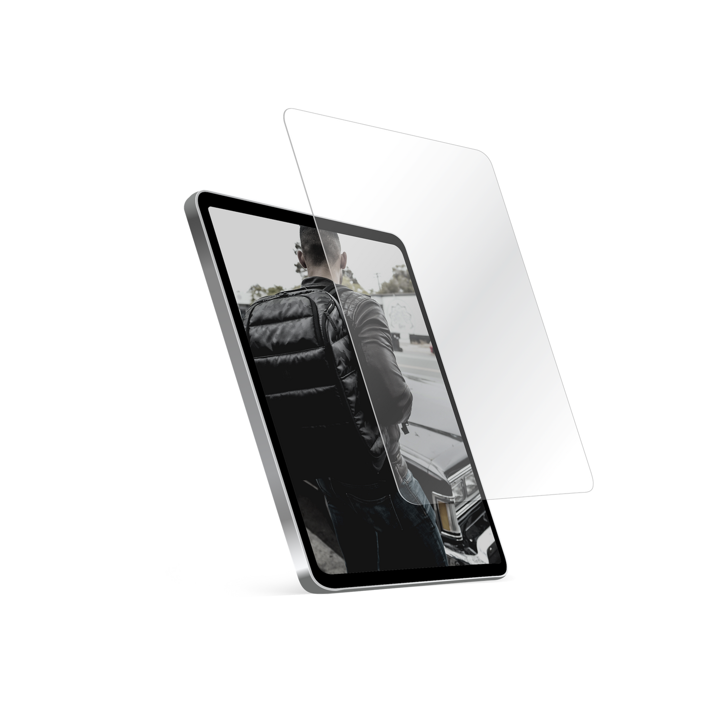 glass screen protector (iPad mini 6-7th gen 8.3") clear