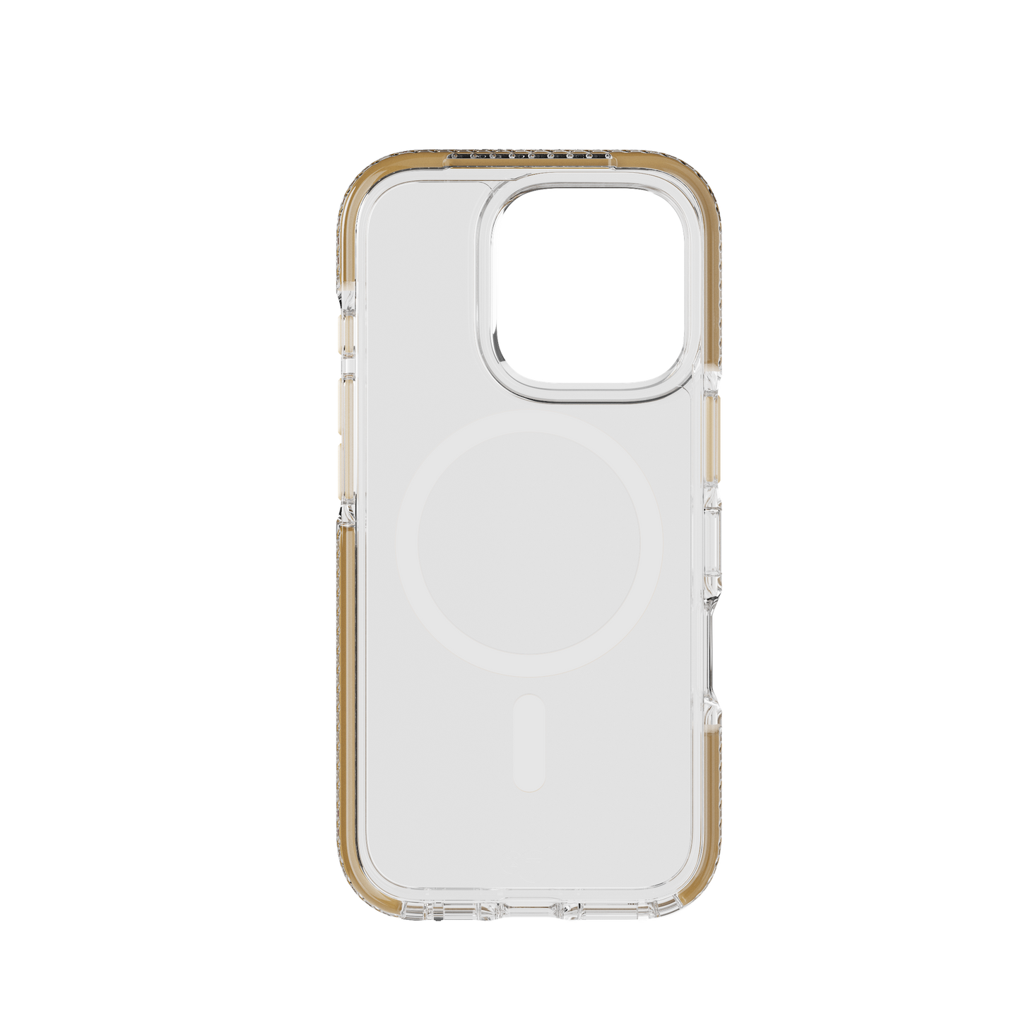 Tech21 EvoCrystal w/MagSafe - Gold - - IPH 16 PRO