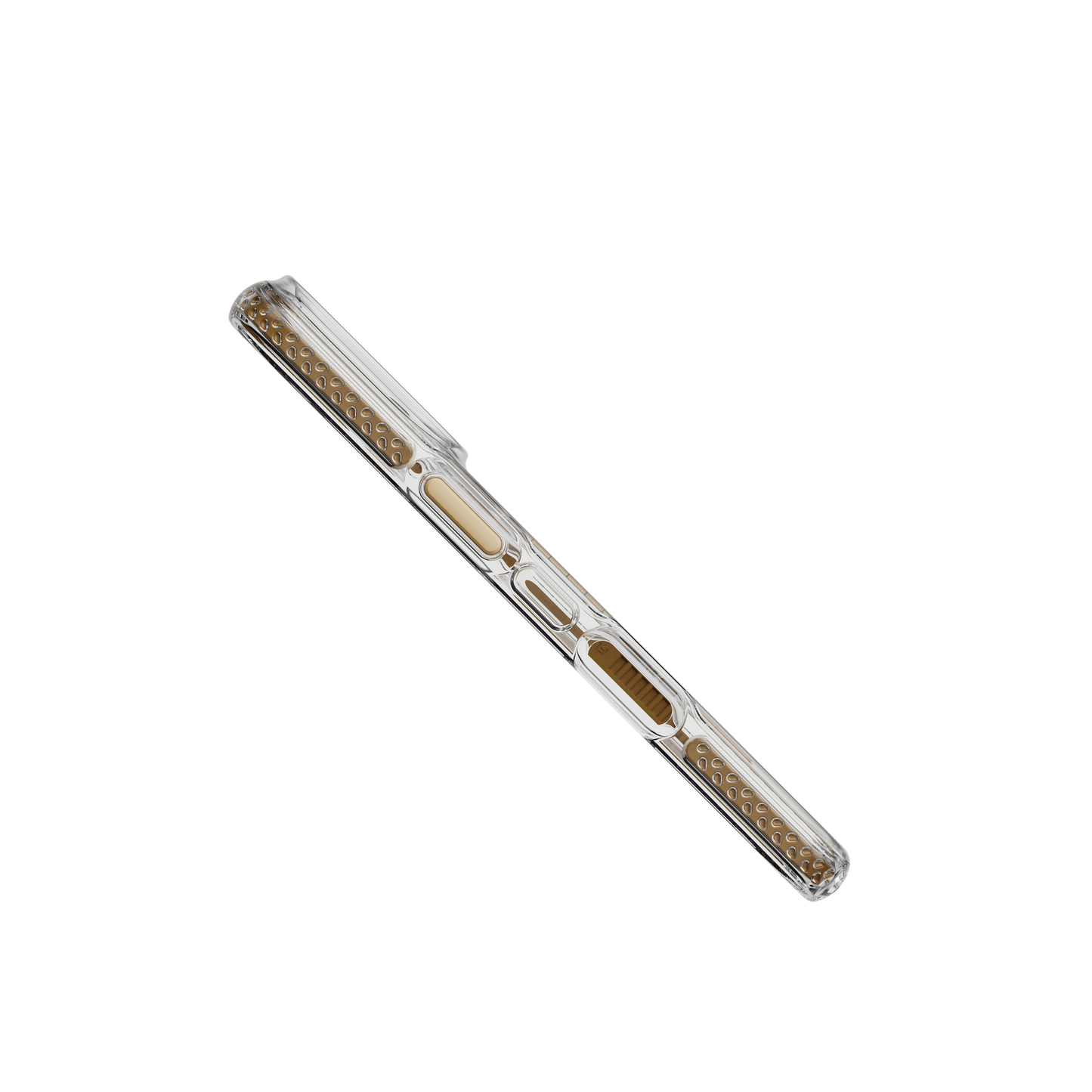Tech21 EvoCrystal w/MagSafe - Gold - - IPH 16 PRO