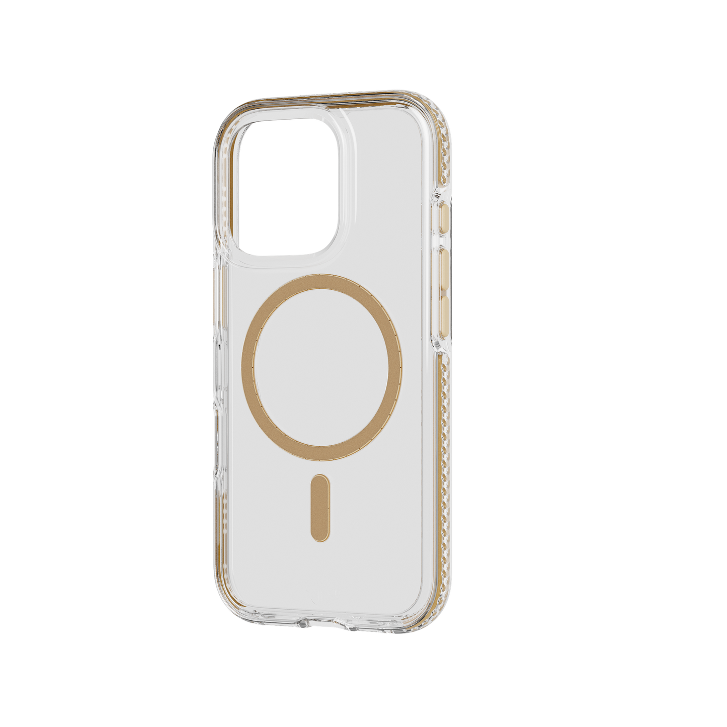 Tech21 EvoCrystal w/MagSafe - Gold - - IPH 16 PRO