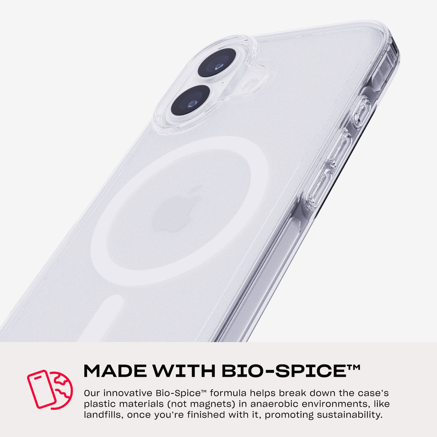 Tech21 EvoClear MagSafe iPhone 17 - Clear