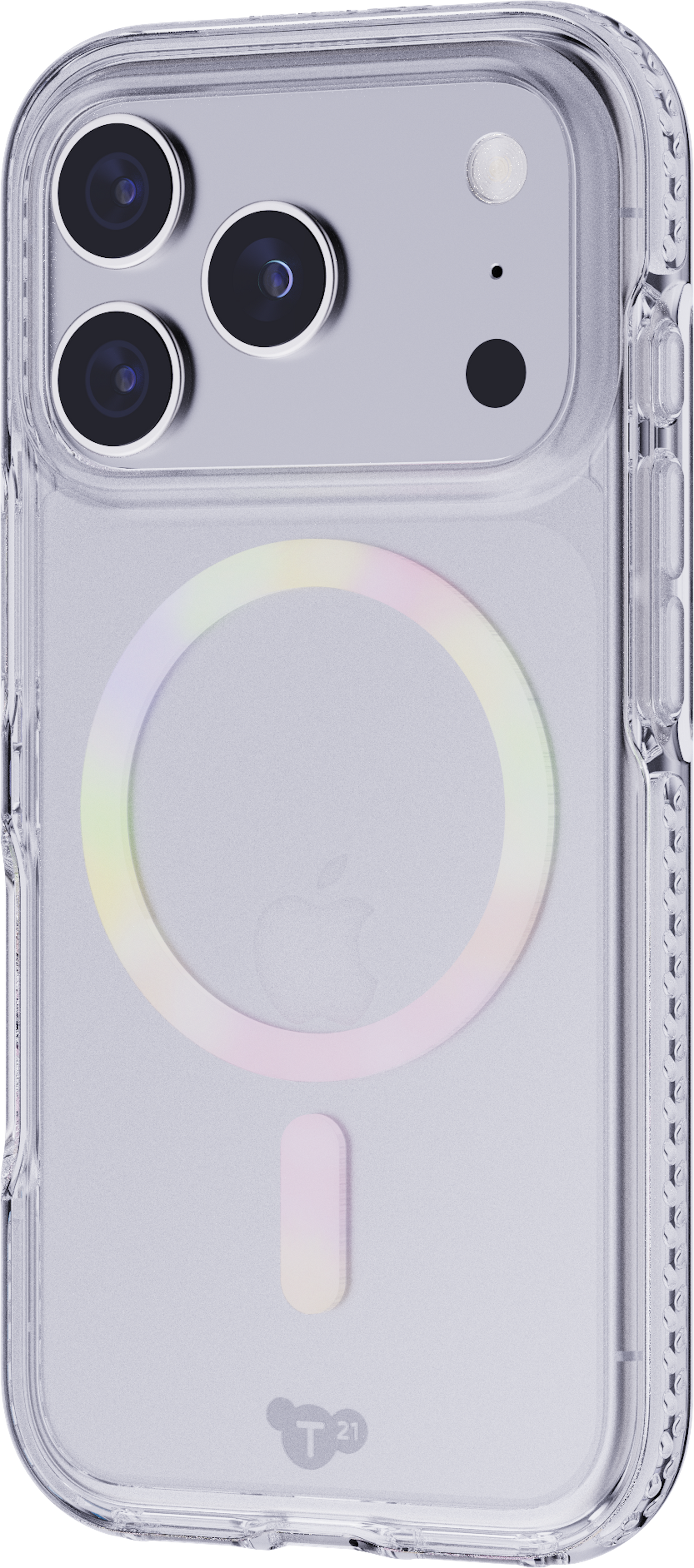 Tech21 EvoCrystal MagSafe iPhone 17 Pro - Iridescent