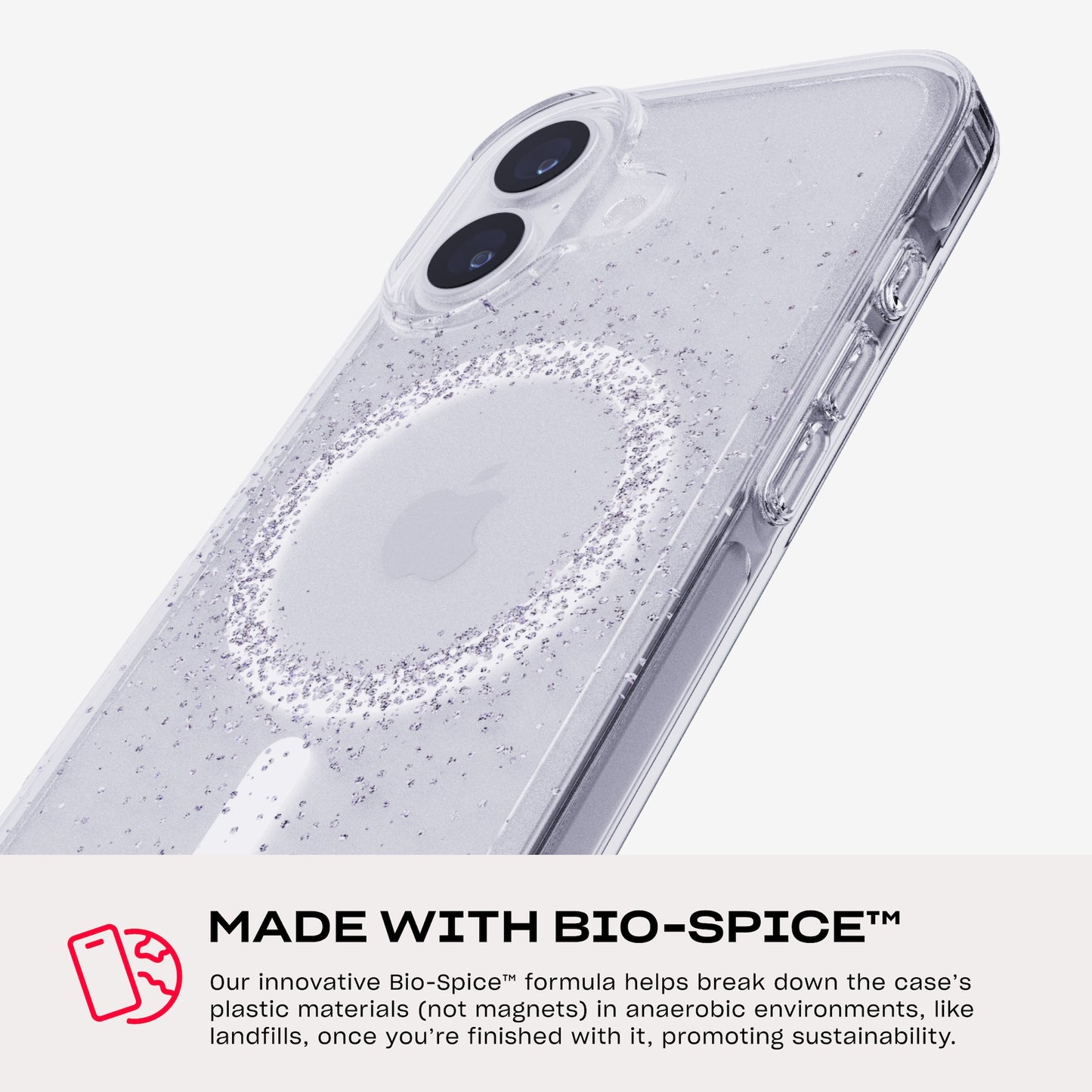 Tech21 EvoSparkle MagSafe iPhone 17 - Focus