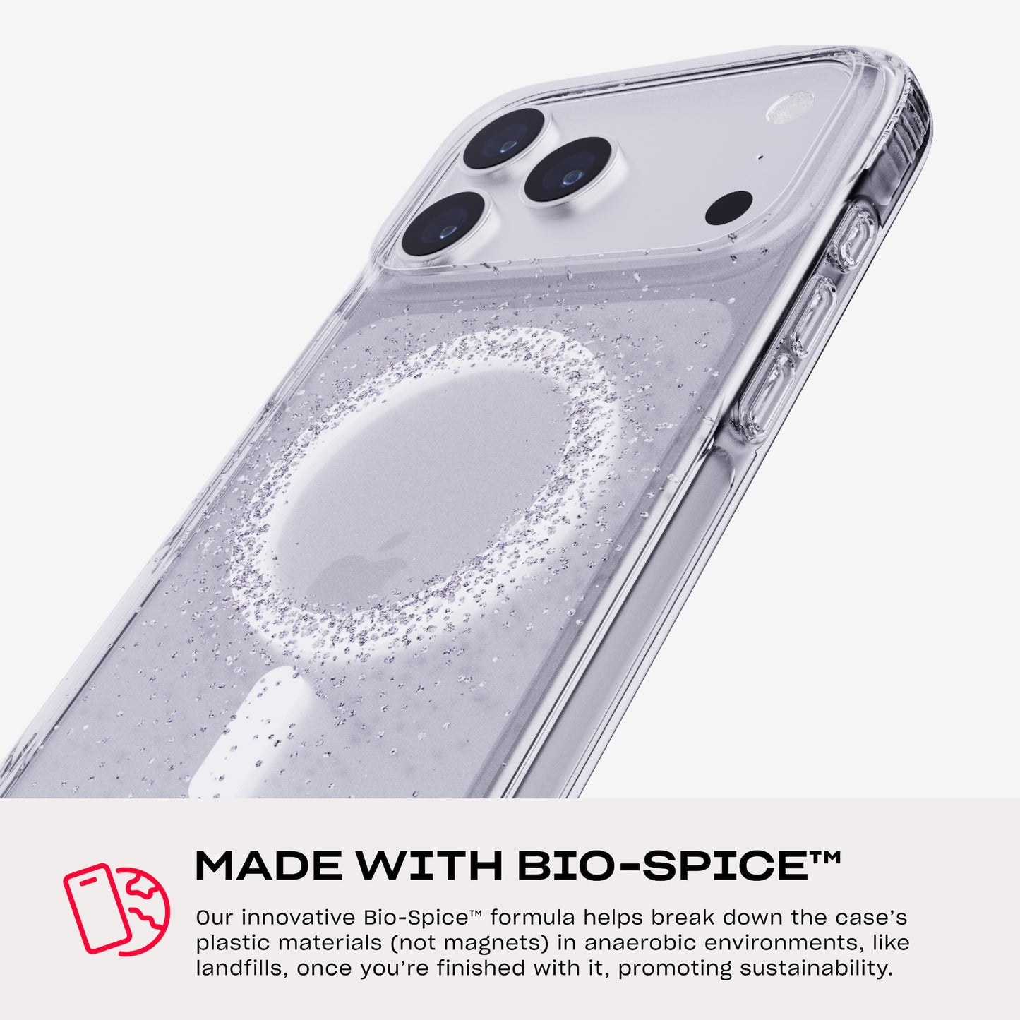 Tech21 EvoSparkle MagSafe iPhone 17 Pro Max - Focus