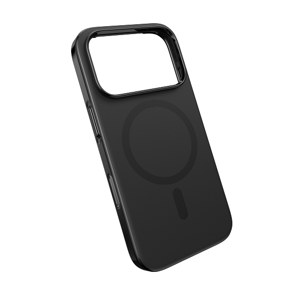 Tech21 18 Pro Max EvoPulse Fauxven w/MagSafe/CC - Black