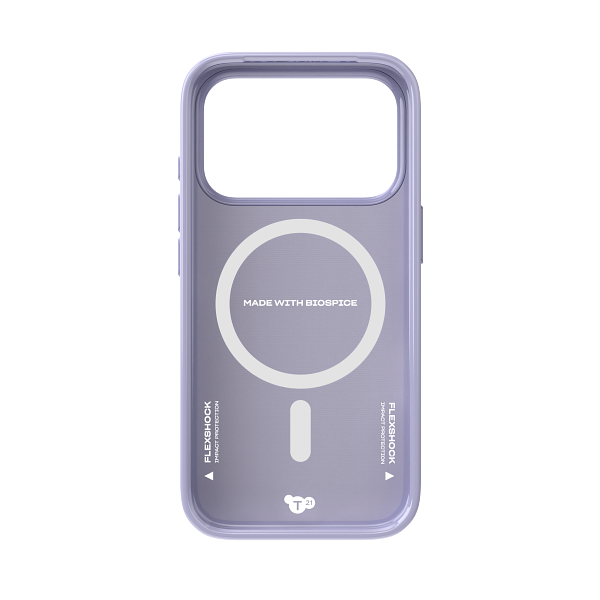 Tech21 18 Pro EvoPulse Fauxven w/MagSafe/CC - Lilac