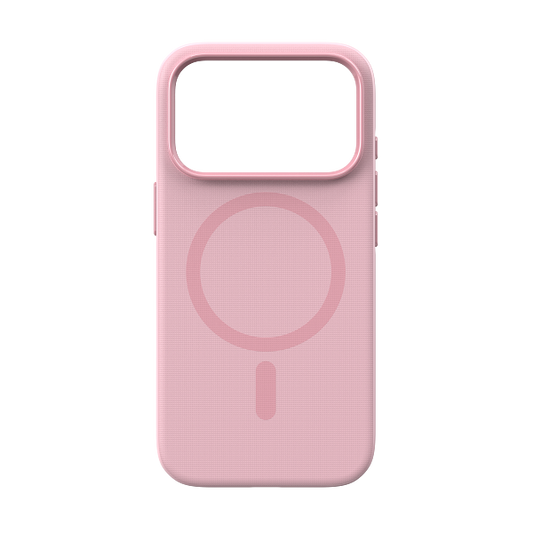 Tech21 18 Pro Max EvoPulse Fauxven w/MagSafe/CC - Quiet Blush