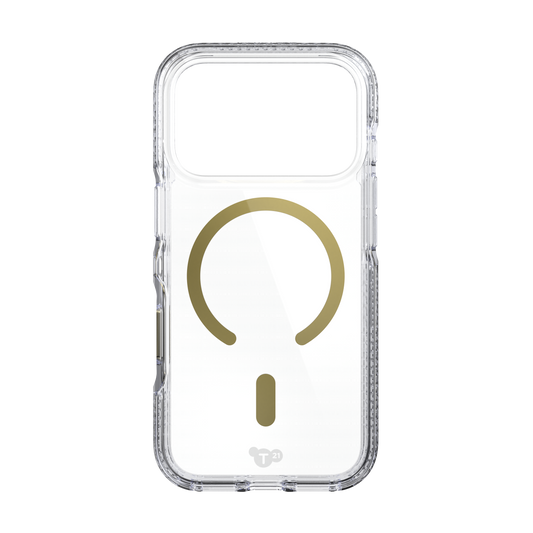 Tech21 18 Pro EvoCrystal w/C-MagSafe/CC - Gold
