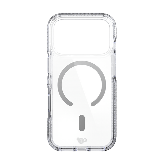 Tech21 18 Pro Max EvoCrystal w/C-MagSafe/CC - Silver