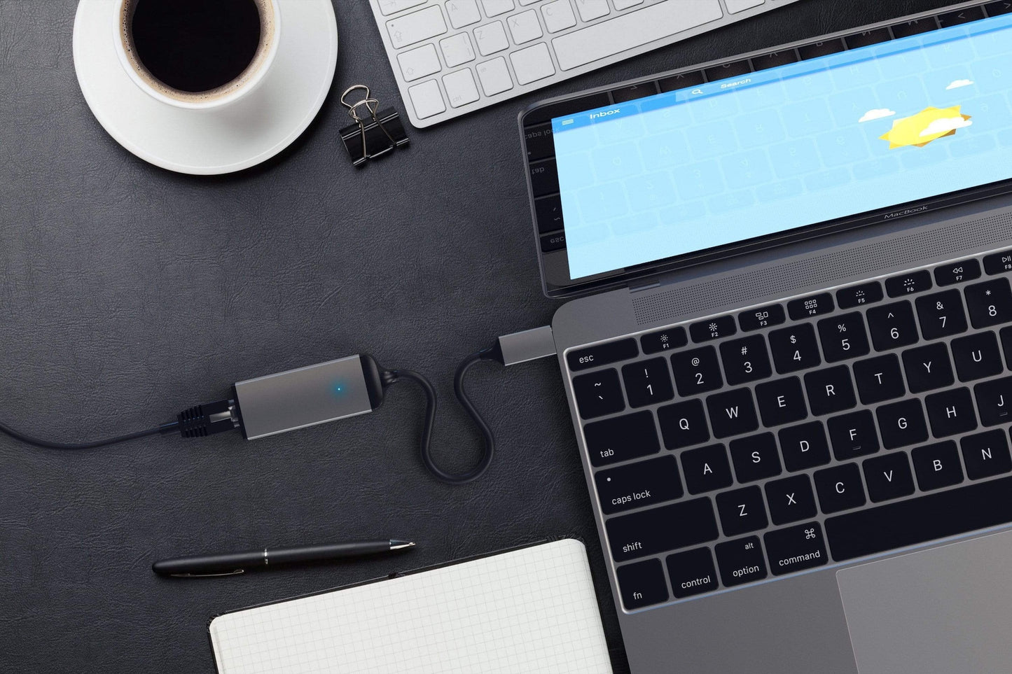 SATECHI TYPE-C to ETHERNET ADAPTER - Space Grey