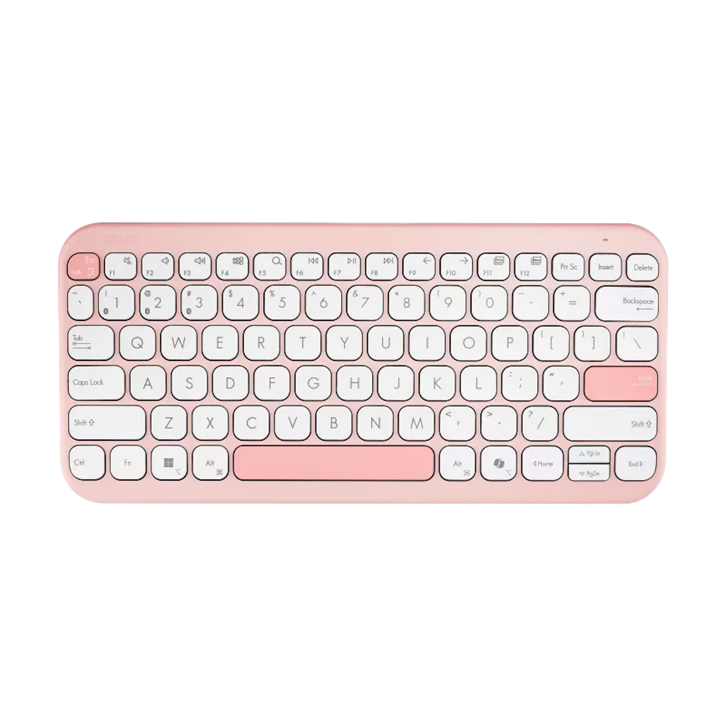 Asus KW100 (Copilot) Marshmallow Keyboard - Pink