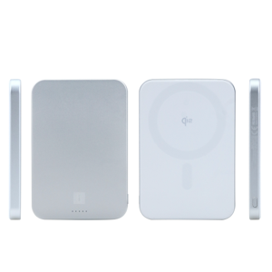 iConic MagSafe power bank 5,000mAh Qi2 - Silver