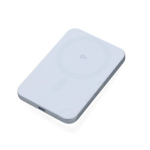 iConic MagSafe power bank 5,000mAh Qi2 - Silver