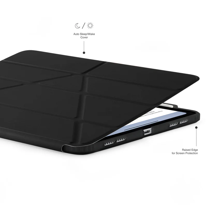 iPad Air 13 (2024) Origami No3 Pencil Case - Black