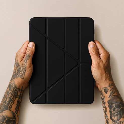 iPad Mini (Gen 7-6 8.3")  Origami No3 Pencil Case - Black