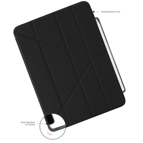 iPad Pro 11 M4 (2024) Origami No3 Pencil Case - Black