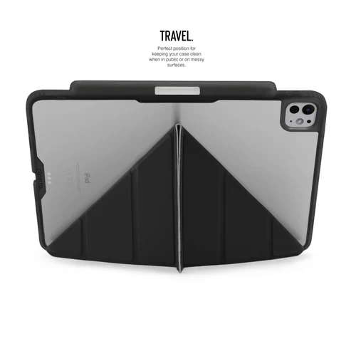 iPad Pro 11 M4 (2024) Origami No3 Pencil Case - Black