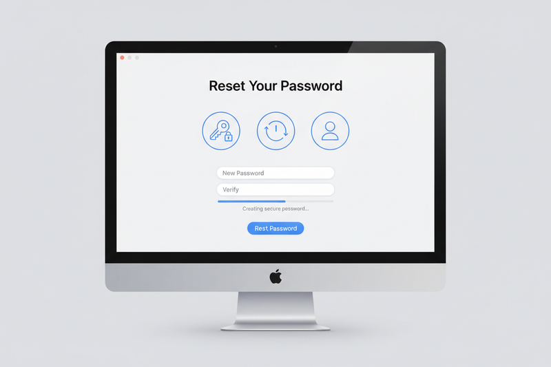 restore password on mac